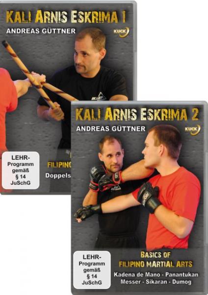 DVD Filipino Martial Arts Serie 1+2